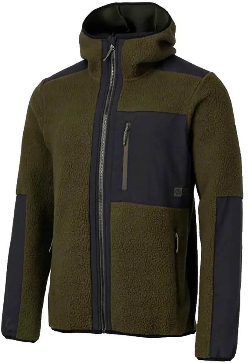 Ternua Tritony Fleece met Rits Groen