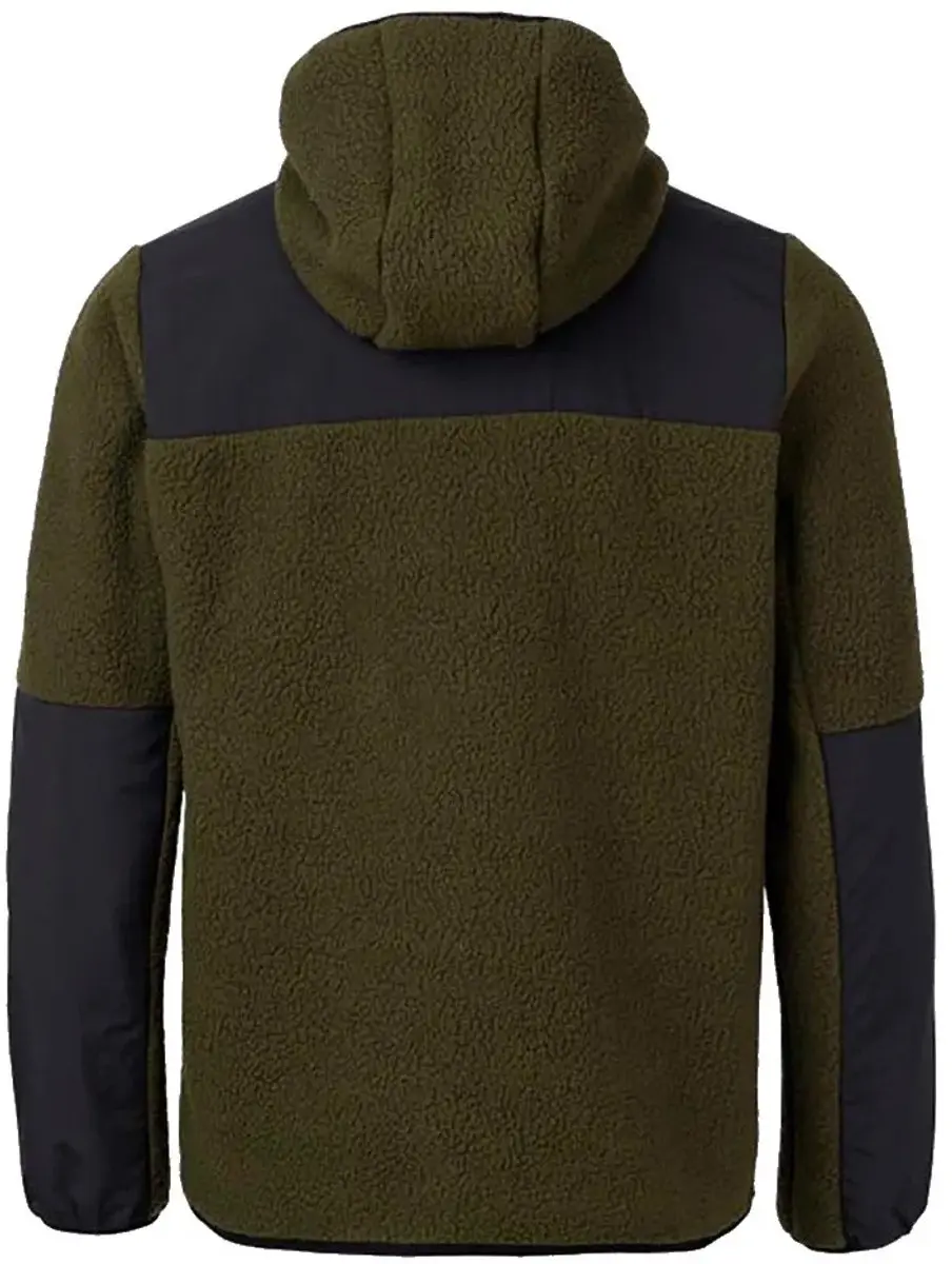 Ternua Tritony Fleece met Rits Groen - afbeelding 2 van 2