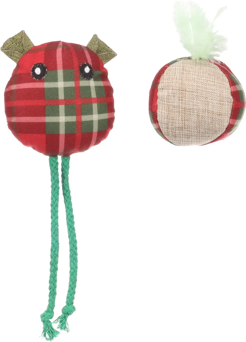 Flamingo Jayla Muis & Bal Kattenspeelgoed
