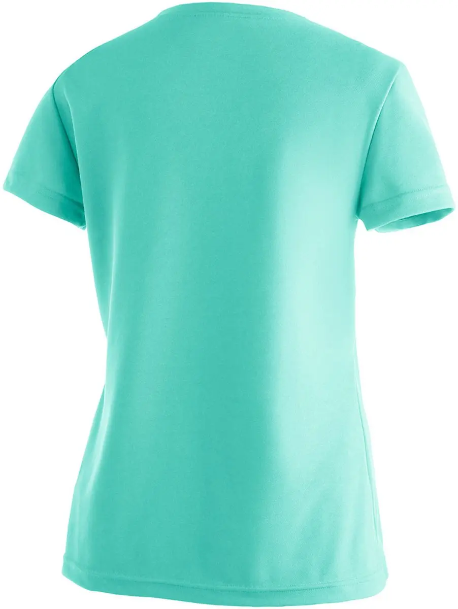 Maier Sports Waltraud Dames T-shirt - Groen - afbeelding 2 van 6
