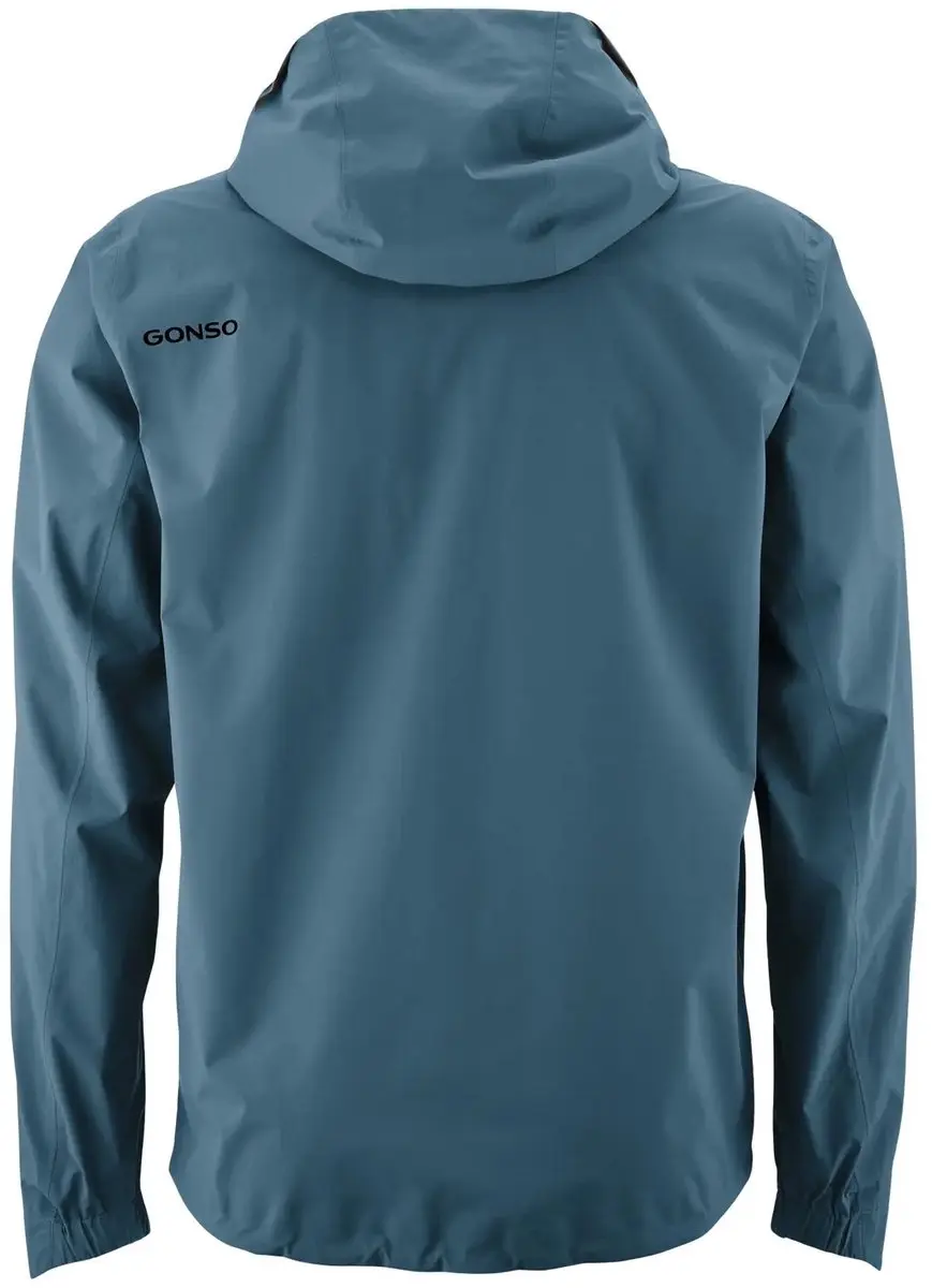 Gonso Save Trail Waterdichte Jas - Blauw - afbeelding 2 van 2