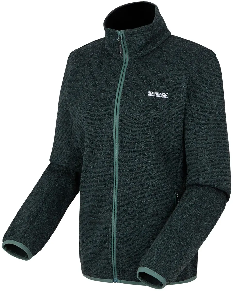Regatta Newhill Full Zip Lichtgewicht Wandelfleece - Groen - afbeelding 6 van 6
