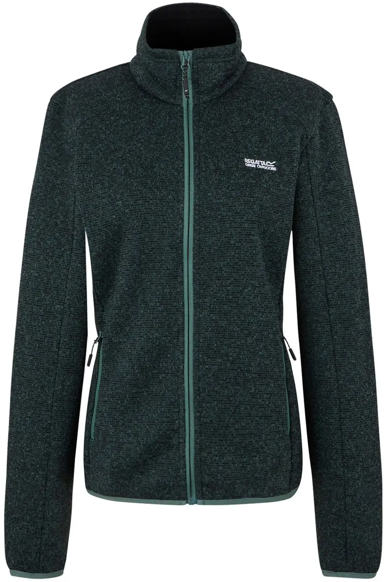 Regatta Newhill Full Zip Lichtgewicht Wandelfleece - Groen - afbeelding 4 van 6