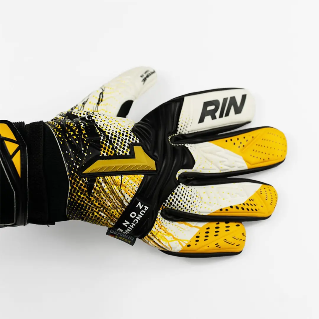 Rinat Fiera Prime Keepershandschoenen - Gold/Black - 9 - afbeelding 2 van 6