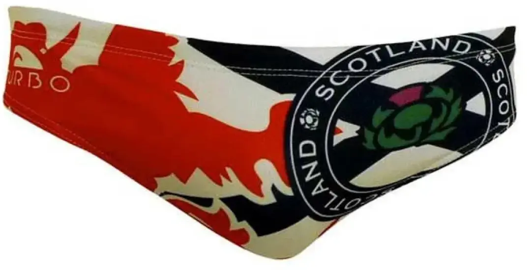 Turbo Scotland Proresist Zwemslip Veelkleurig L Man