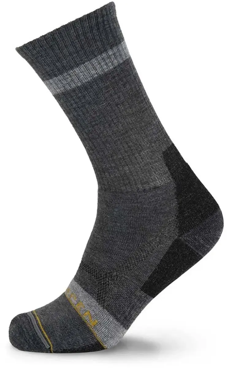 Lorpen Merino Hike Midweight Crew Wandelsokken - Grijs - afbeelding 3 van 3