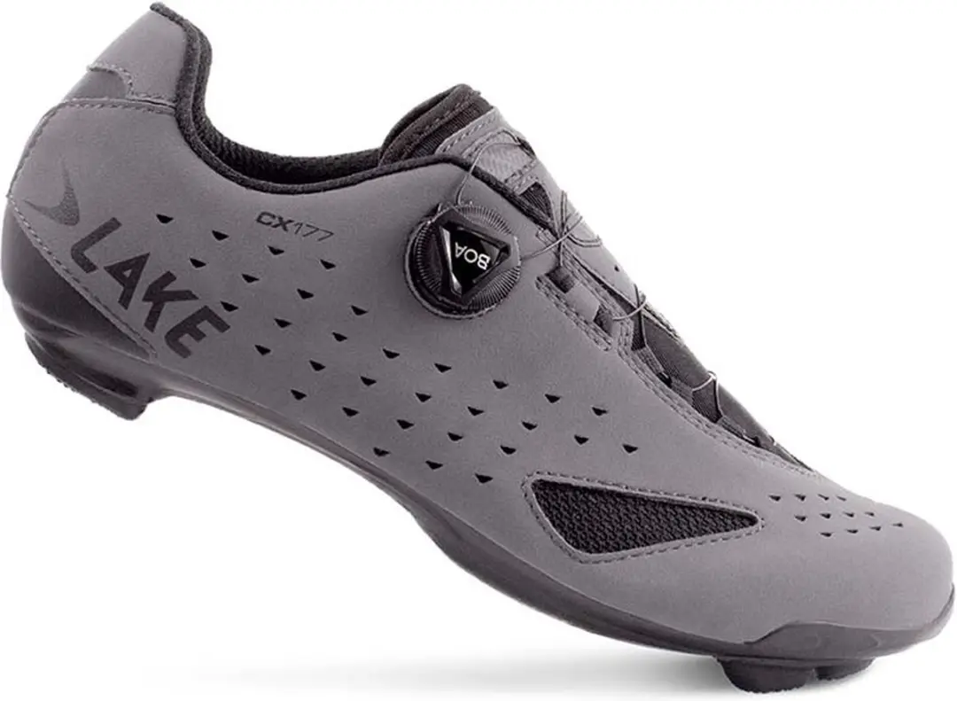 Lake CX177 Wielrenfietsschoenen - Grijs - 46 - afbeelding 3 van 6