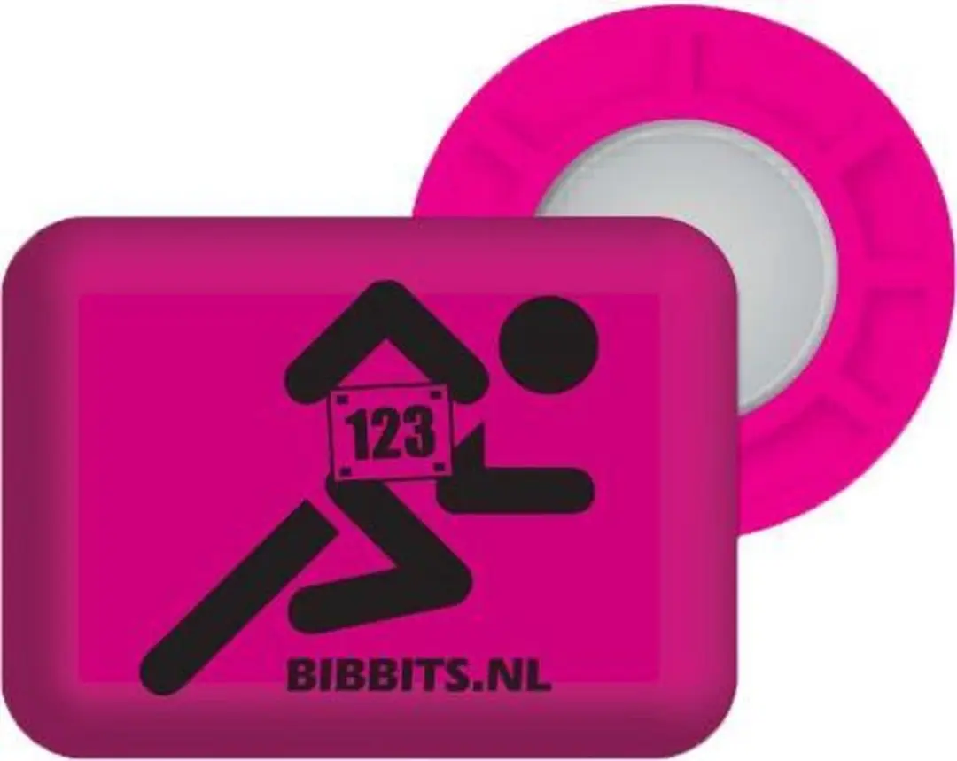 Bibbits Hardloopmagneten 123 Runner Pink