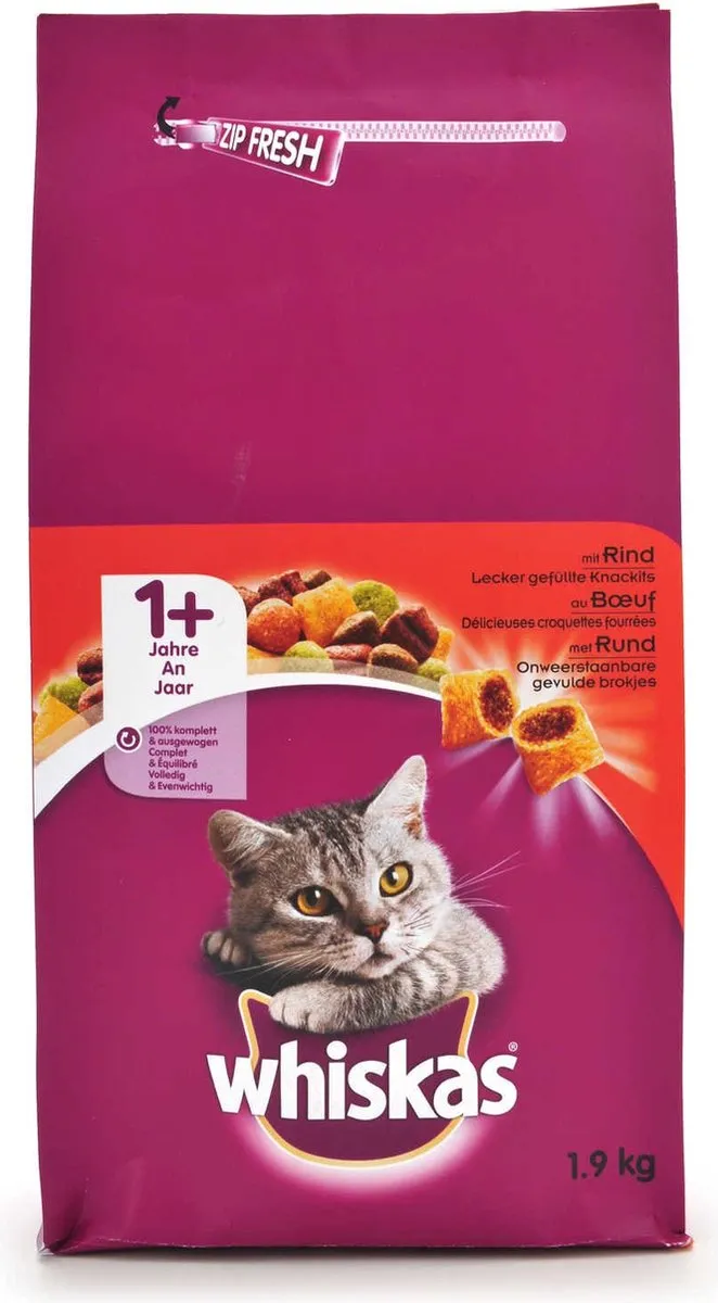 Whiskas Rund 1+ Kattenvoer