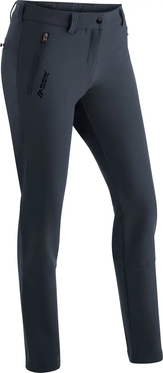 Maier Sports Helga Slim Stretchbroek Dames - Graphite - afbeelding 3 van 5