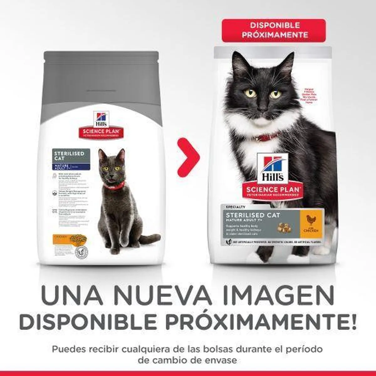 Hill's Science Plan Mature Adult 7+ Gesteriliseerd Kattenvoer 1,5kg