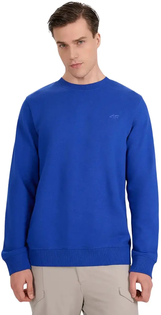 4F Sweater Heren Kobaltblauw