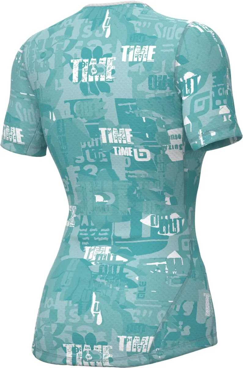 Ale Dames Base Layer Korte Mouwen Break - Blauw - S - Valt klein - afbeelding 4 van 6