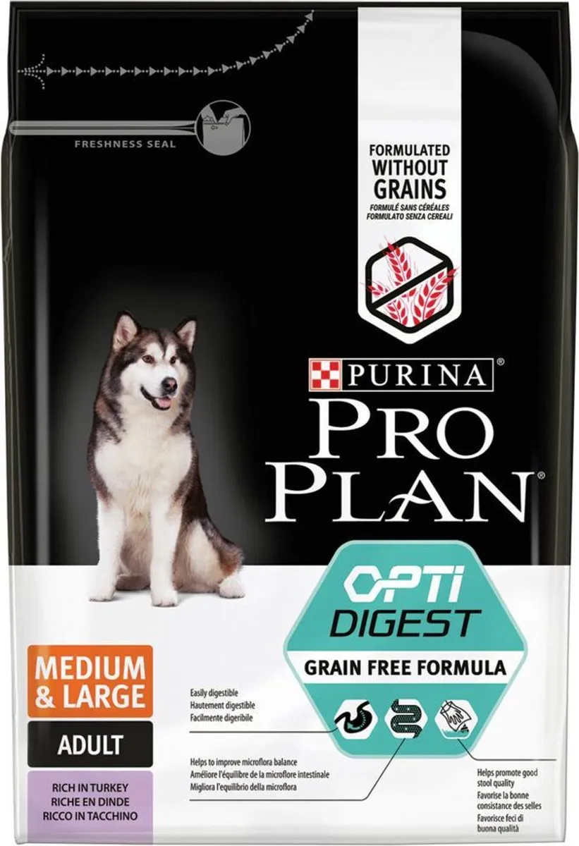 Pro Plan Optidigest Adult Medium - Large 10kg (4x2,5kg)