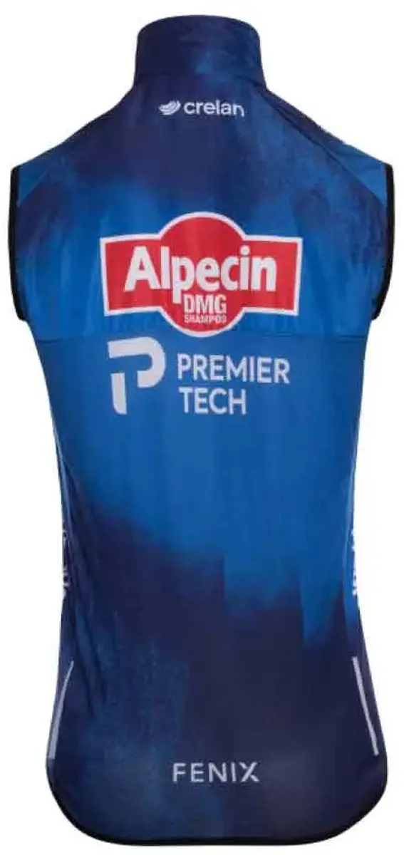 Kalas Alpecin-Premier Tech Gilet - Blauw - L - afbeelding 2 van 2