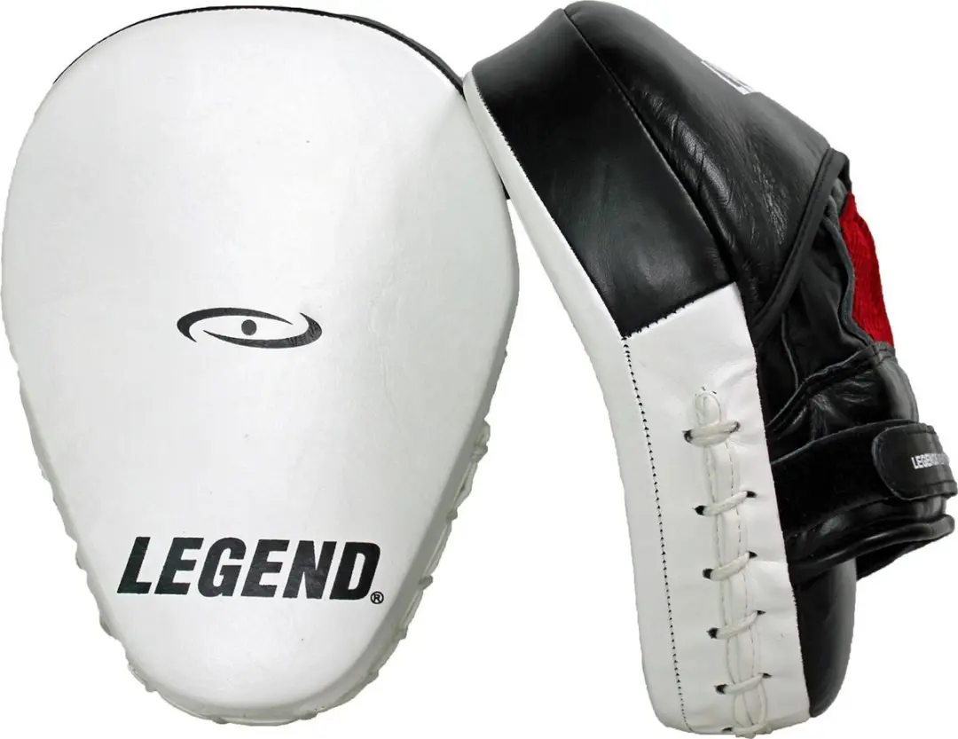 Focus Pads Stootkussen Wit/Zwart Leer