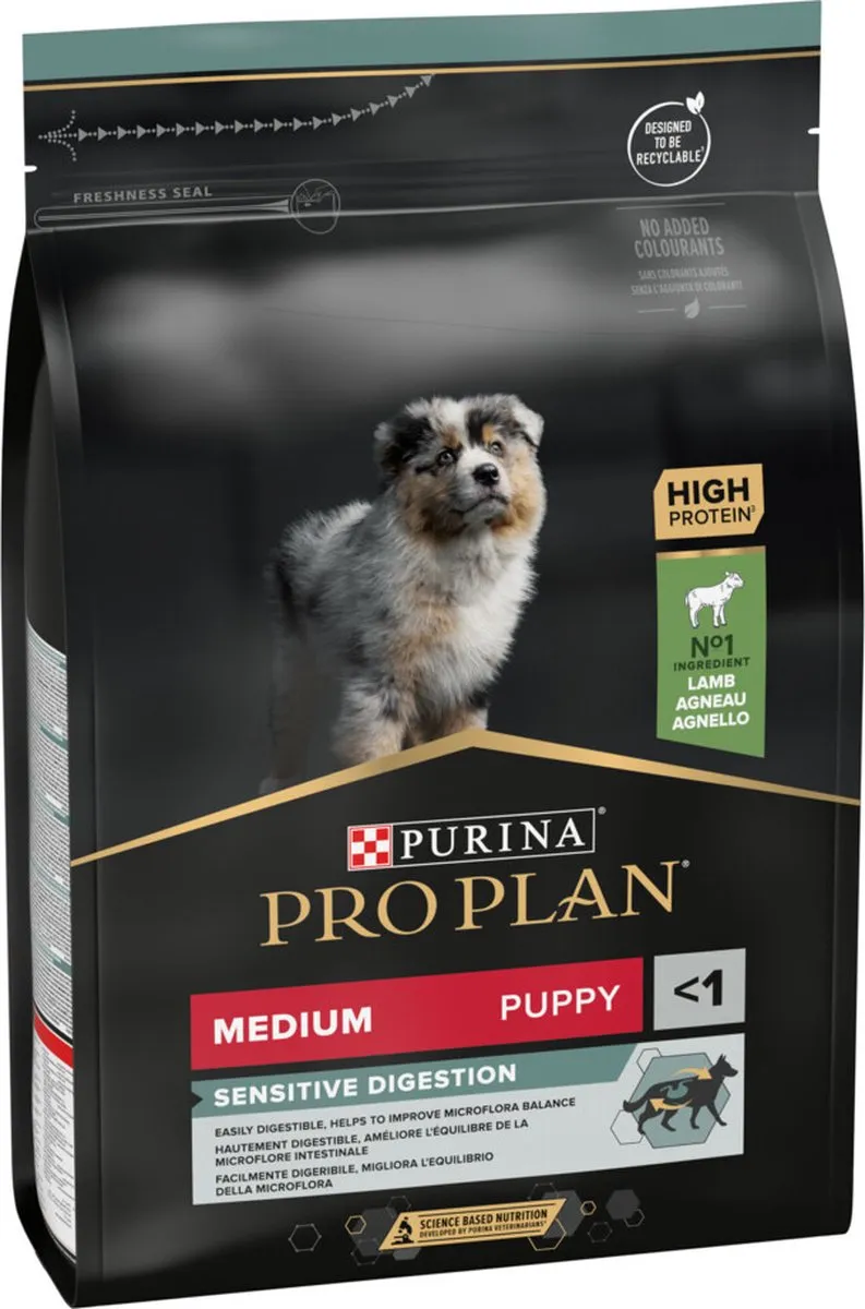 Pro Plan Dog Puppy Medium Breed Sensitive Digestion Lam - 12kg