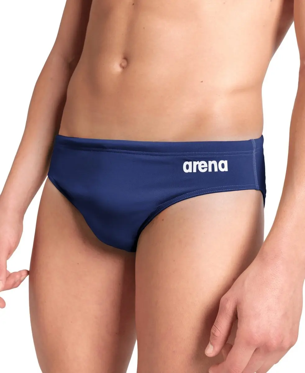 ARENA | M Team Swim Brief Solid navy-white (Maat - 100) - afbeelding 4 van 6