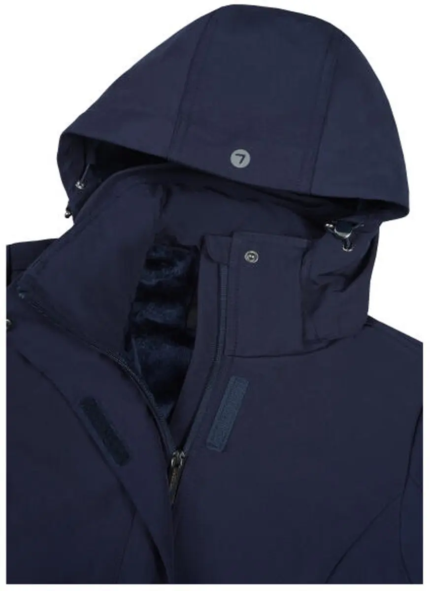 Luhta Iloniemi Dames Outdoorjas - Donkerblauw - afbeelding 6 van 6