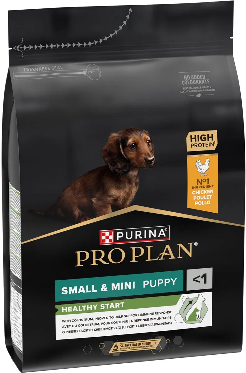 Pro Plan Healthy Start Puppy Small & Mini Droogvoer 3kg - Kip - afbeelding 6 van 6