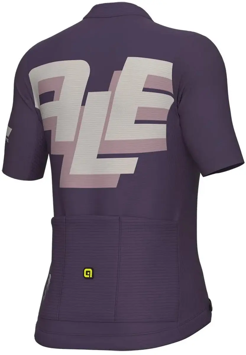 Alé Pr-E Sauvage Dames Wielertrui - Aubergine - L - afbeelding 4 van 6