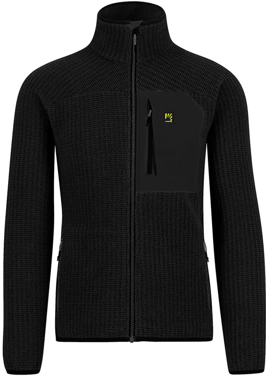 Karpos Rocchetta Evo Fleece Met Volledige Rits Zwart M Man