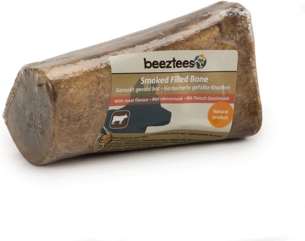 Beeztees Gevuld Bot Vlees Hondensnack