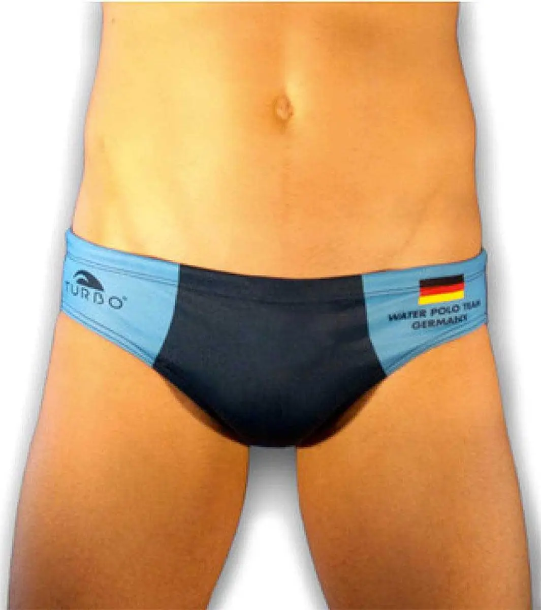 Turbo Germany Zwemslip Blauw L Man