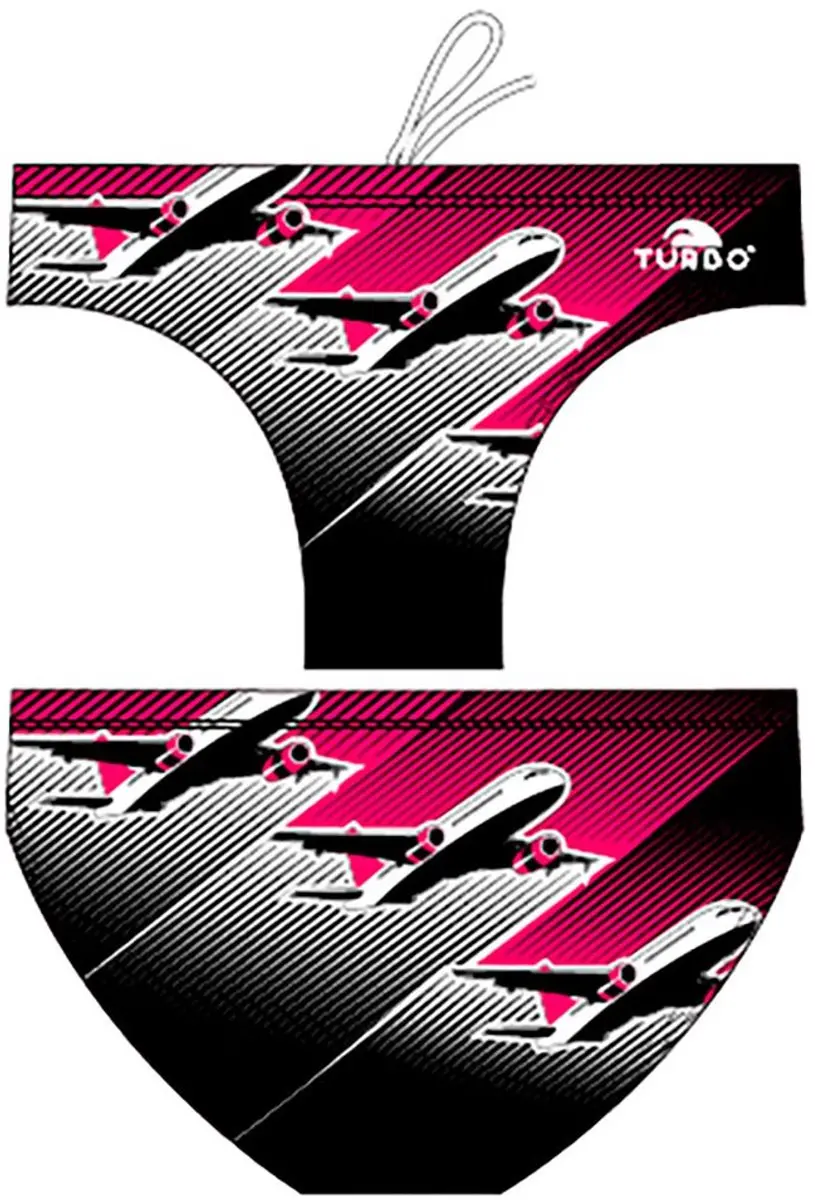 Turbo Air Zwemslip Zwart XL Man