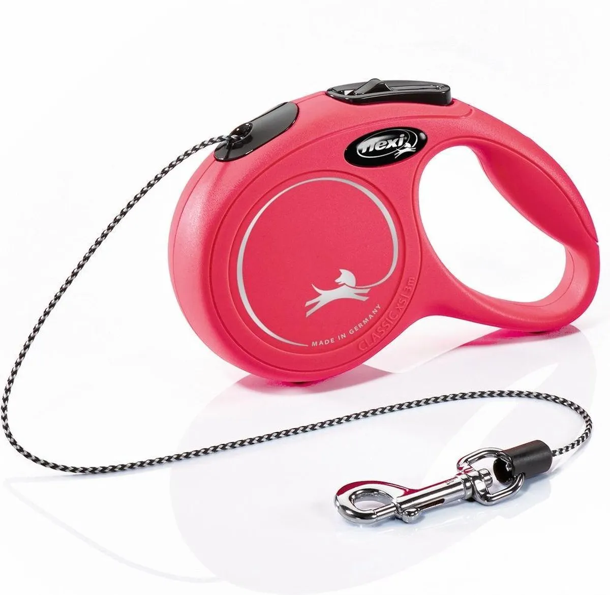 Flexi New Classic Koord Hondenriem - Rood XS 3m