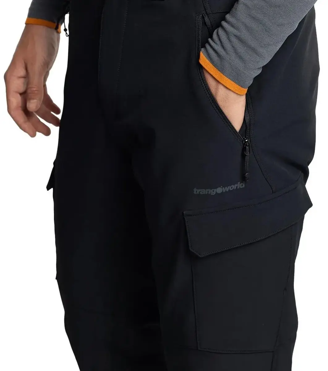 Trangoworld Zagora V02 Lange Broek - Zwart - M - afbeelding 3 van 5