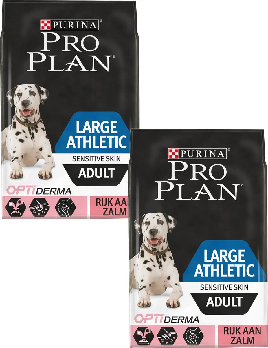 Pro Plan Dog Adult Large Sensitive Skin - 2x14kg Zalm