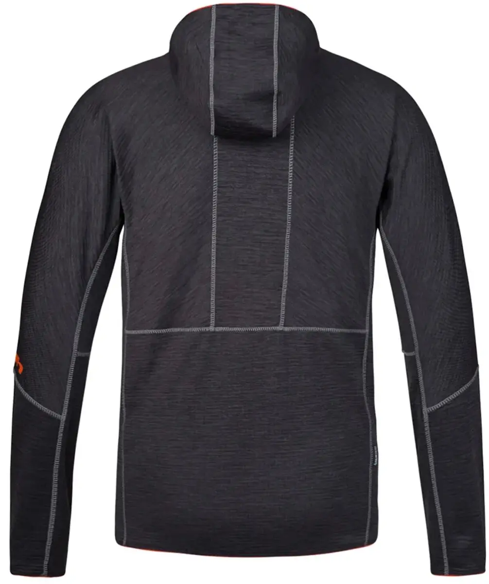 Hannah Niro Hoody Fleece met Rits - Anthracite Mel - 2XL - afbeelding 3 van 4