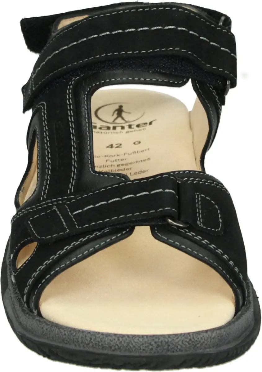 Ganter Giovanni Heren Sandalen - Zwart - afbeelding 2 van 4