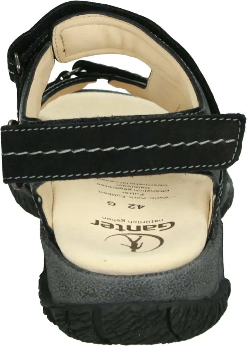 Ganter Giovanni Heren Sandalen - Zwart - afbeelding 4 van 4
