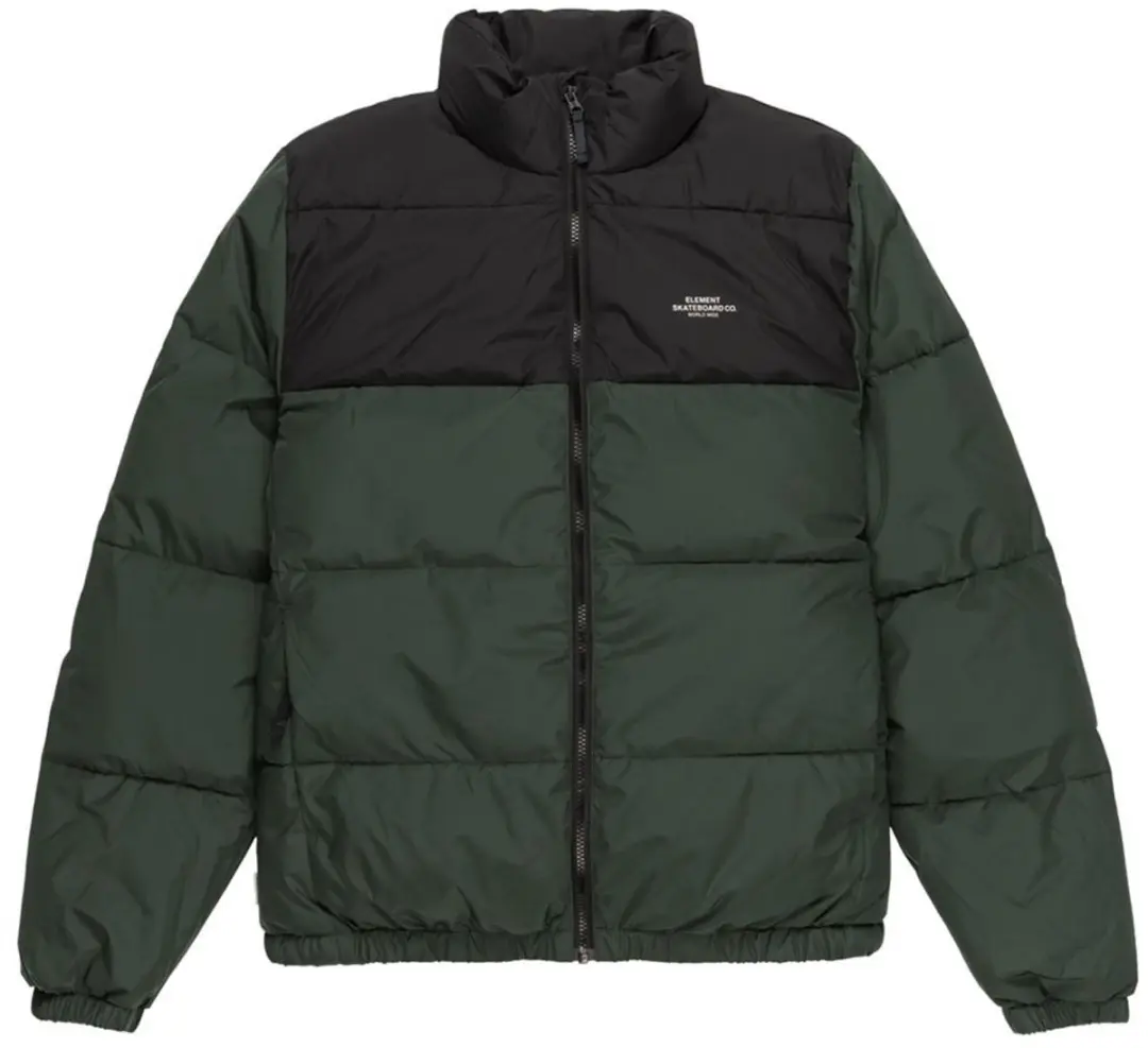 Element Classic Puffa Jas Heren - Groen - M - afbeelding 4 van 6