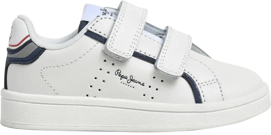 Pepe Jeans Player Young Pbs000010 Schoenen Wit EU 27 Jongen