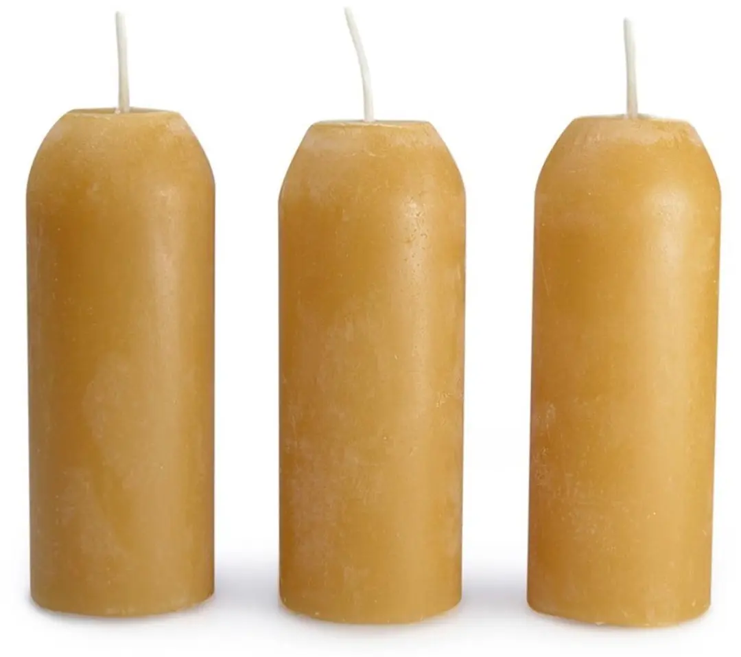 Uco Bijenwas kaars 5st (tbv candle lantern & candelier)