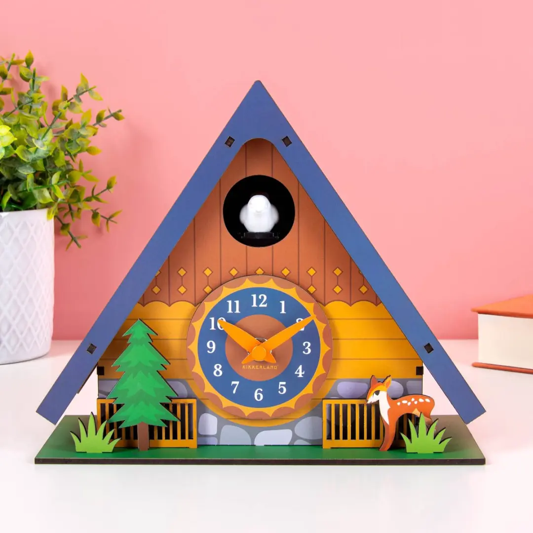 Kikkerland Cuckoo Clock Tafelklok CL66