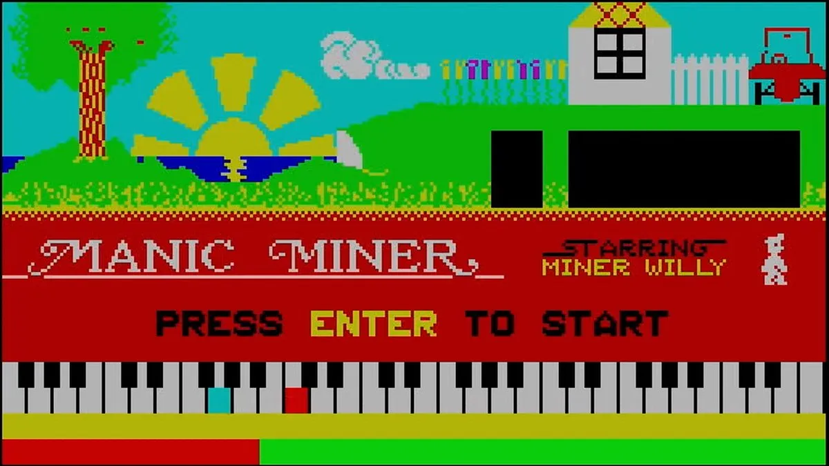 Plaion The Spectrum Retro 48 Ingebouwde Games - Zwart - afbeelding 6 van 6