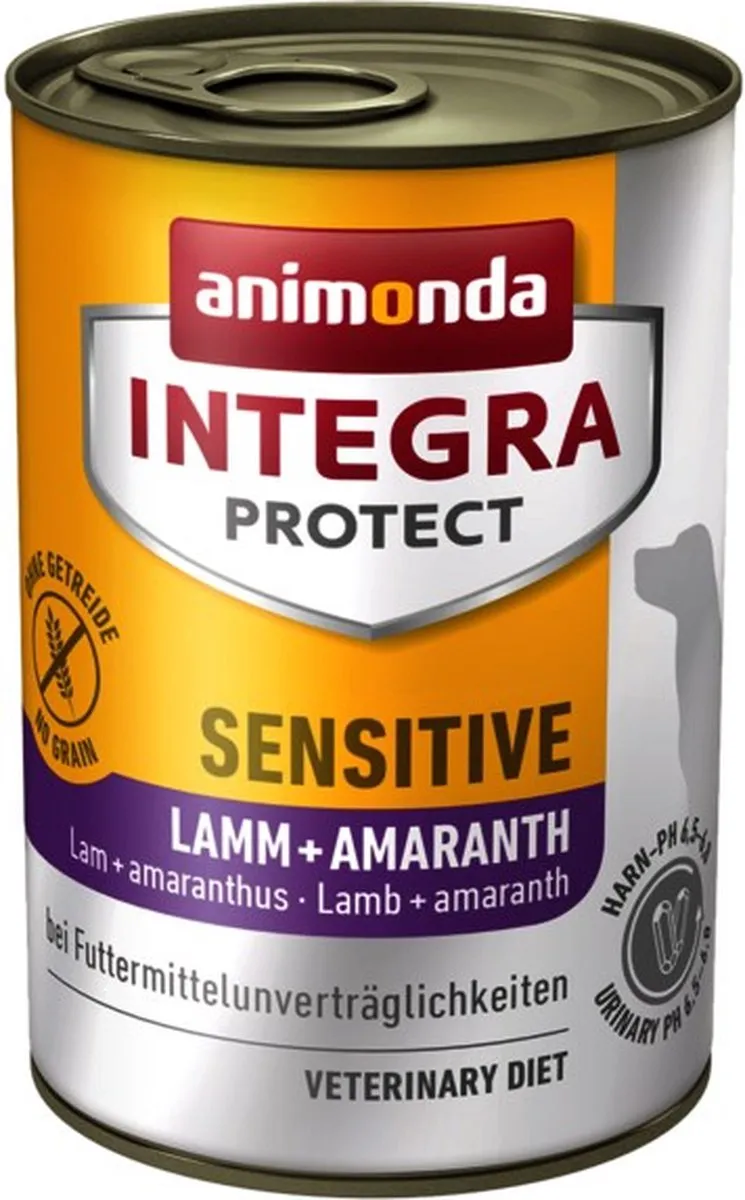 Animonda Integra Protect Sensitive Lam & Amarant Hondenvoer - 12x400g
