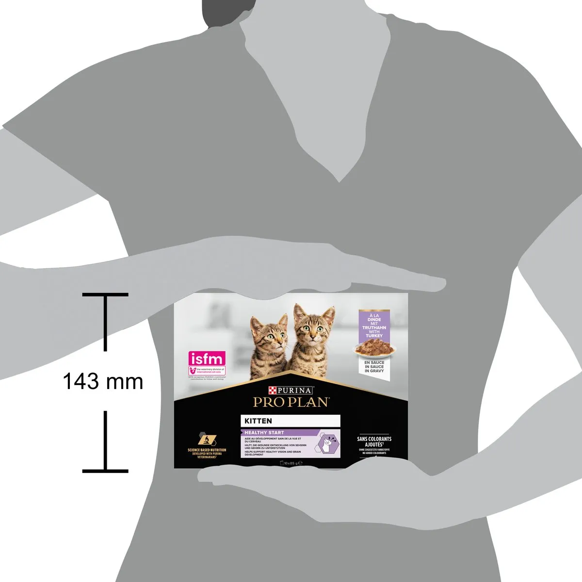 Pro Plan Kitten Healthy Start Natvoer Kalkoen - 40x85g - afbeelding 6 van 6