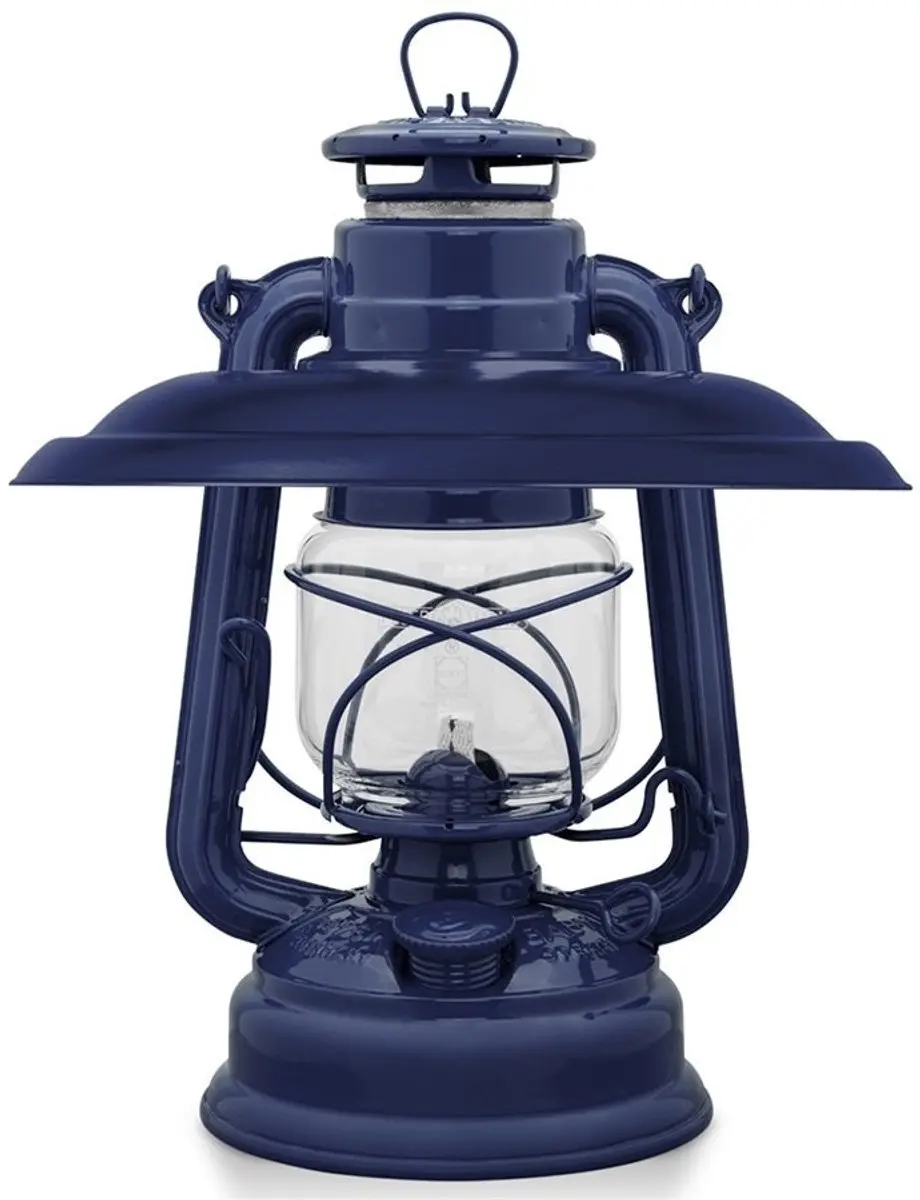 Feuerhand Stormlantaarn Baby Special 276 - Donkerblauw - afbeelding 5 van 6