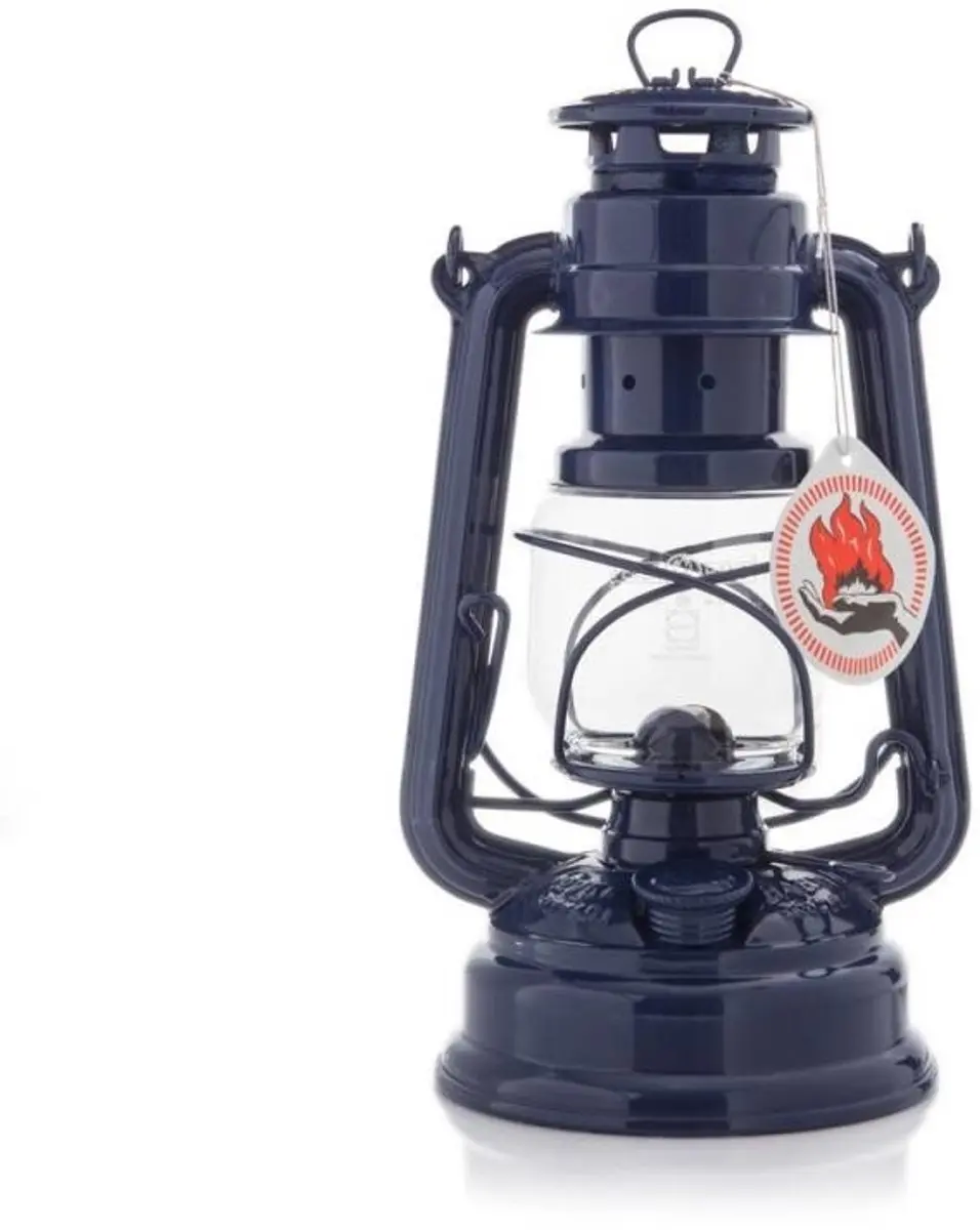Feuerhand Stormlantaarn Baby Special 276 - Donkerblauw - afbeelding 6 van 6