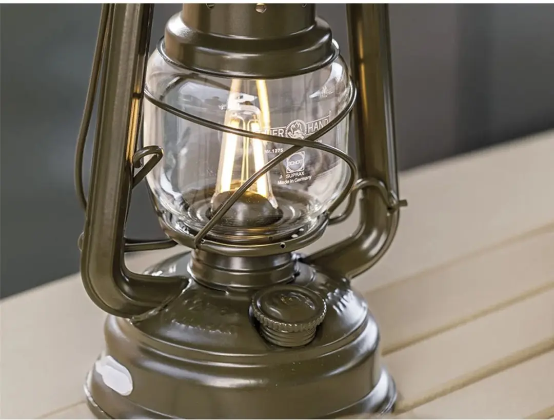 Feuerhand 276 LED Stormlamp - Olijf Groen - afbeelding 4 van 6