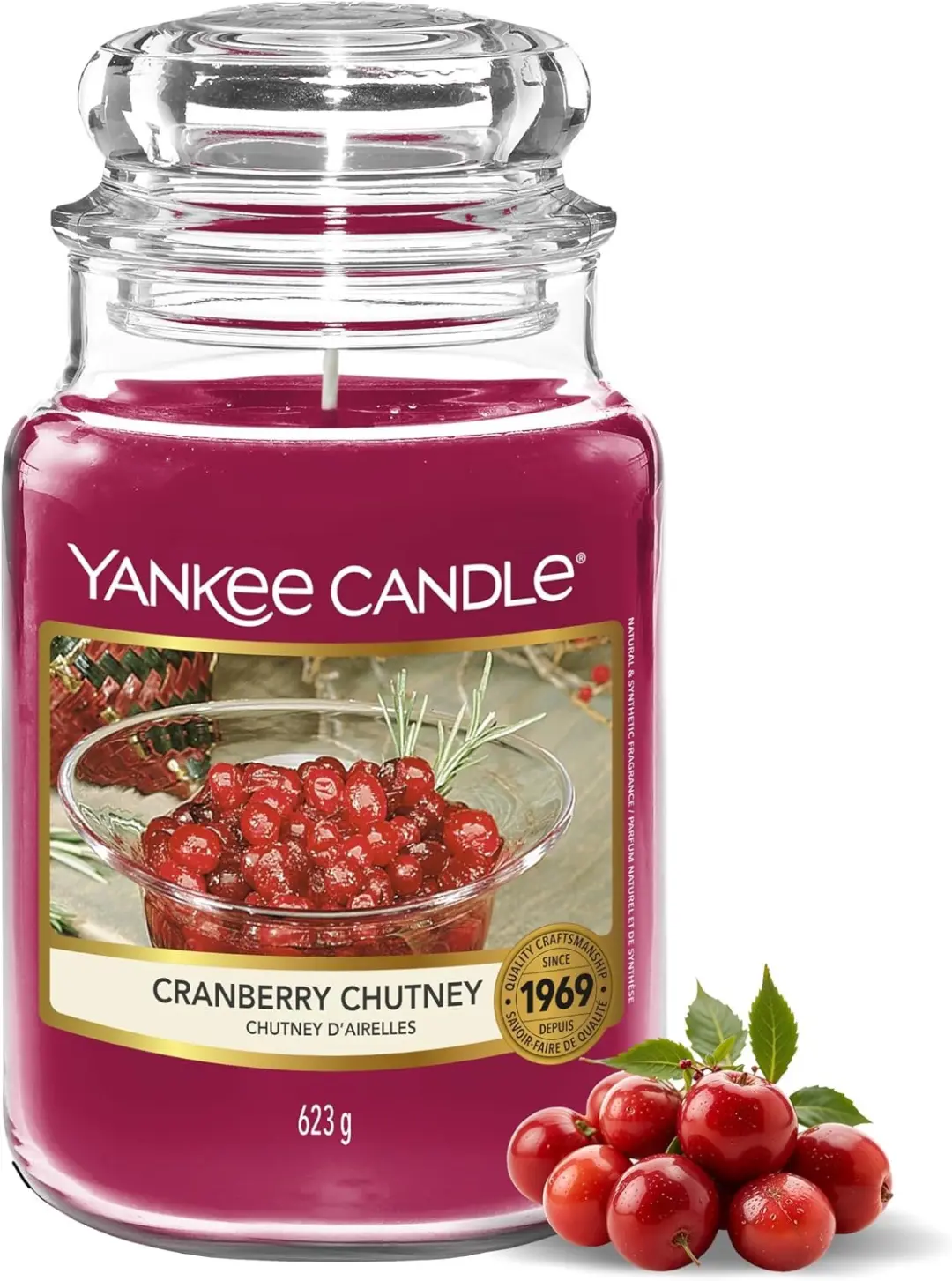 Yankee Candle Geurkaars Cranberry Chutney