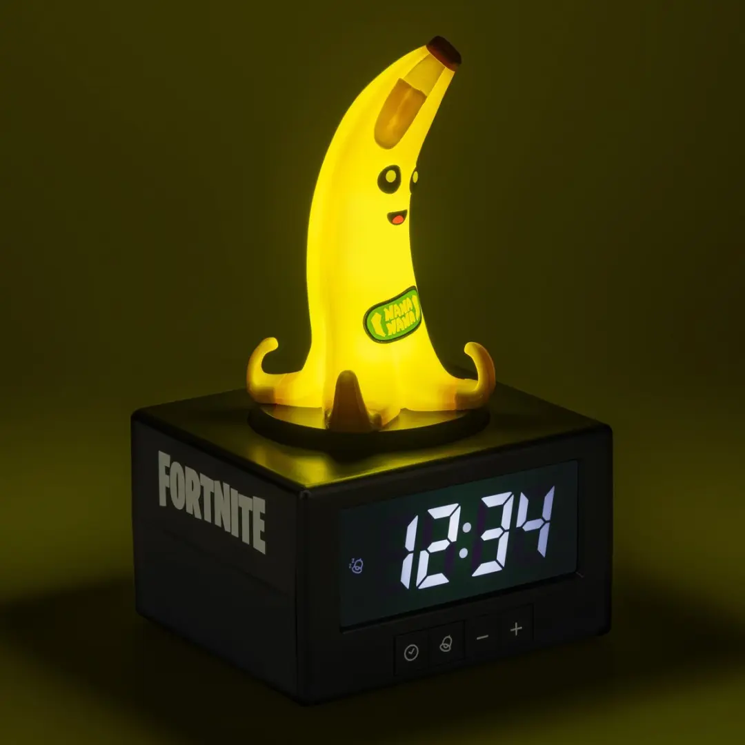 Paladone Fortnite Peely Icon Wekker - Tap-to-Snooze - afbeelding 3 van 6