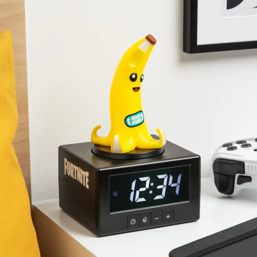 Paladone Fortnite Peely Icon Wekker - Tap-to-Snooze - afbeelding 2 van 6
