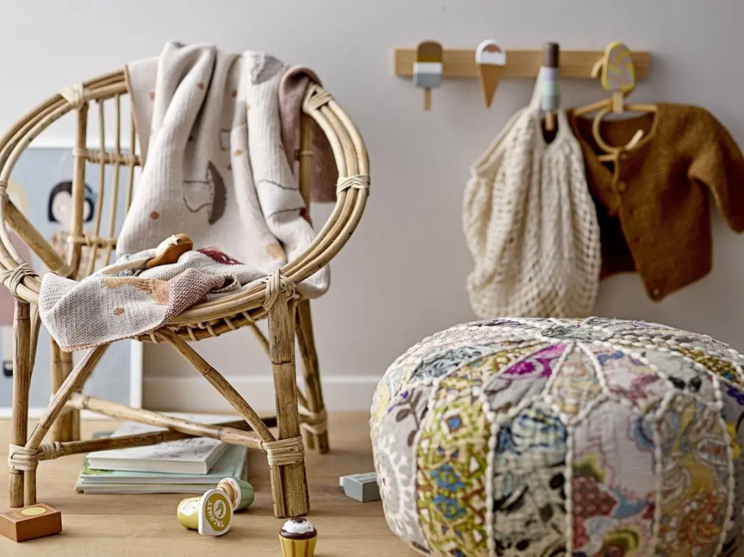Bloomingville Mini Zyon Houten Kinderkapstok - 4-haaks - IJsjes - afbeelding 5 van 6