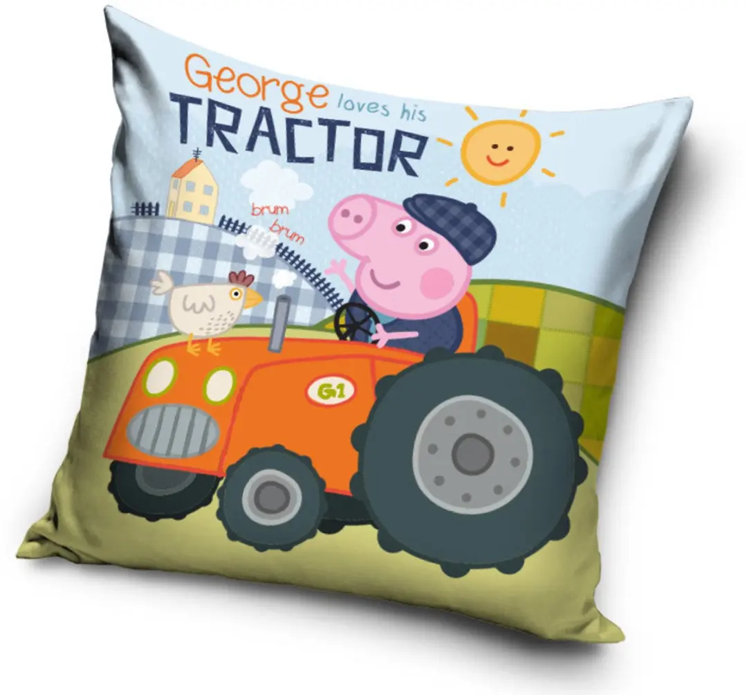 Peppa Pig George loves his Tractor